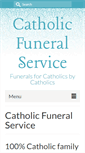 Mobile Screenshot of catholicfunerals.com.au